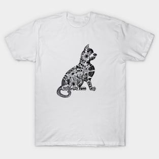 cat art drawing handmade T-Shirt